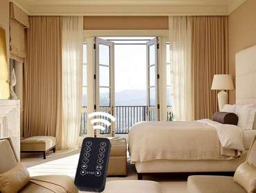 Căn hộ 40m2 và chiếc rèm thông minh