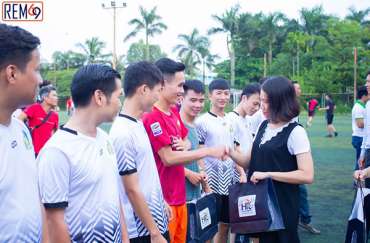 Hệ thống rèm phong thủy Việt Nam đồng hành cùng giải bóng đá ngành xây dựng Hải Phòng