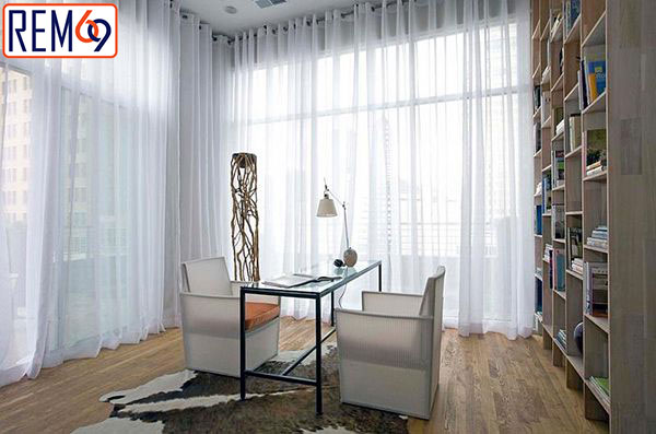 Công dụng rèm voan trong trang trí ngôi nhà