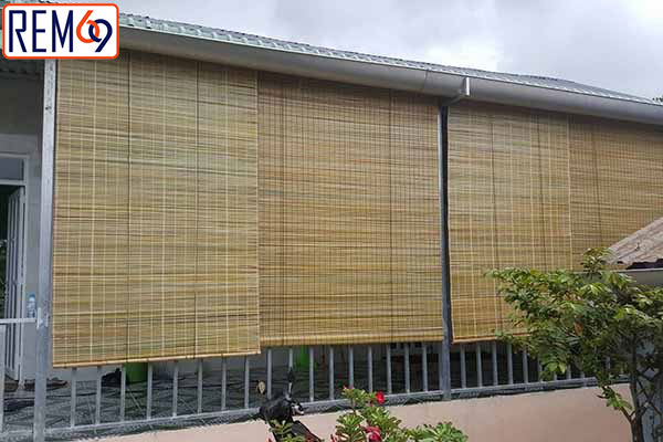 lắp rèm tre ở hải phòng