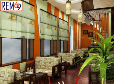 Lựa chọn rèm đẹp cho quán cafe