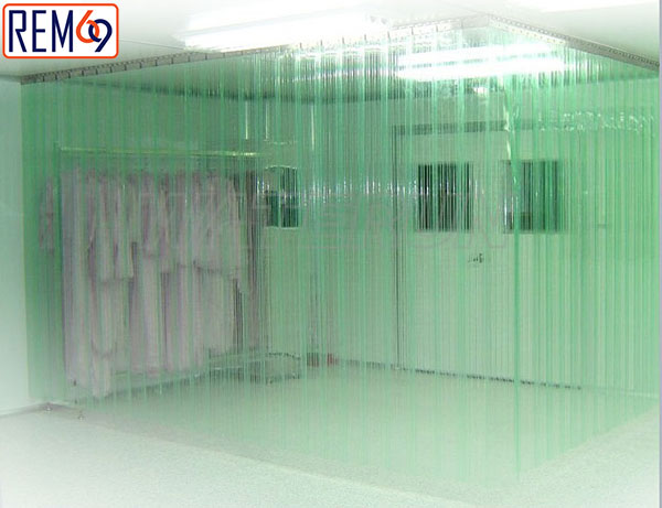 ứng dụng chống tĩnh điện rèm nhựa pvc