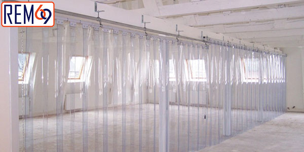 Ứng dụng của rèm nhựa PVC trong đời sống
