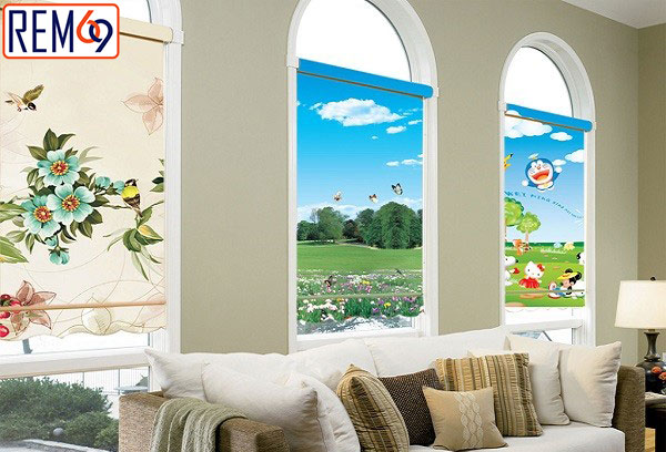 lắp đặt rèm cuốn tranh chất lượng hải phòng