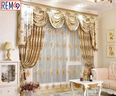 Rèm cửa tân cổ điển Hải Phòng sang trọng