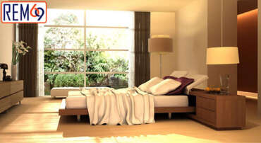 Chọn rèm cửa phòng ngủ lãng mạn