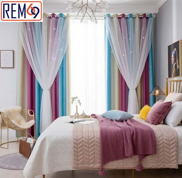 Mẫu rèm phòng ngủ nhỏ siêu đẹp
